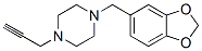 CAS#: 55436-34-5, 1-(3,4-Methylenedioxybenzyl)-4-(2-Propynyl)Piperazine
