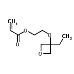 CAS 登录号：554429-75-3， 2-[(3-乙基-3-氧杂环丁基)氧基]乙基丙烯酸酯