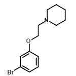 CAS 登录号：554430-68-1， 1-[2-(3-溴苯氧基)乙基]哌啶