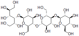 CAS#: 5548-55-0, O-beta-D-Glucopyranosyl-(1-4)-O-beta-D-glucopyranosyl-(1-4)-O-beta-D-glucopyranosyl-(1-4)-D-Glucitol