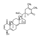 CAS#: 55483-05-1, (4beta,22R)-4,17-Dihydroxy-22,26-Epoxyergosta-2,5,8(14),24-Tetraene-1,26-Dione