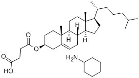 CAS 登录号：55487-78-0， 胆固醇半琥珀酸酯单环己胺盐