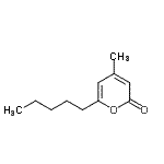 CAS 登录号：55510-47-9， 4-甲基-6-戊基-2H-吡喃-2-酮