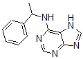 CAS 登录号：55553-54-3， N-(1-苯基乙基)-9H-嘌呤-6-胺