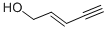 CAS 登录号：5557-88-0， 2-戊烯-4-炔-1-醇