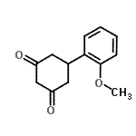 CAS 登录号：55579-77-6， 5-(2-甲氧基苯基)-1,3-环己烷二酮