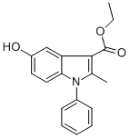 CAS#: 5564-29-4, 5-Hydroxy-2-Methyl-1-Phenyl-1H-Indole-3-Carboxylic Acid Ethyl Ester