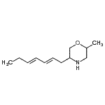 CAS#: 55649-56-4, 5-[(2E,4E)-2,4-Heptadien-1-Yl]-2-Methylmorpholine