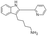 CAS 登录号：556777-69-6， 4-(2-吡啶-2-基-1H-吲哚-3-基)-丁胺