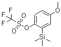 CAS 登录号：556812-41-0， 4-甲氧基-2-(三甲基硅烷基)苯基三氟甲烷磺酸酯