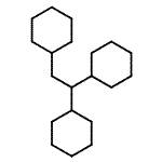 CAS#: 55682-86-5, 1,1',1''-(1,1,2-Ethanetriyl)Tricyclohexane