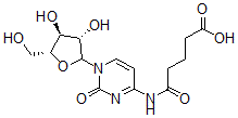 CAS 登录号：55726-38-0， N(4)-(4-羧基丁酰基)-1-beta-阿拉伯呋喃糖基胞嘧啶