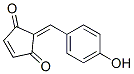 CAS 登录号：55776-44-8， 2-(4'-羟基苄亚基)环戊烯-1,3-二酮