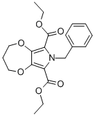 CAS 登录号：557796-02-8， 1-苄基-3,4-丙烯二氧基吡咯-2,5-二羧酸二乙酯
