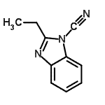 CAS#: 55810-19-0, 2-Ethyl-1H-Benzimidazole-1-Carbonitrile