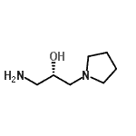 CAS#: 558478-63-0, (2S)-1-Amino-3-(1-Pyrrolidinyl)-2-Propanol