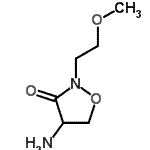 CAS#: 559208-60-5, 4-Amino-2-(2-Methoxyethyl)-1,2-Oxazolidin-3-One