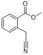 CAS 登录号：5597-04-6， 2-氰基甲基苯甲酸甲酯