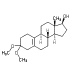 CAS#: 56016-36-5, (17beta)-3,3-Dimethoxyestr-5(10)-En-17-Ol