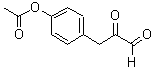 CAS 登录号：56071-70-6， 3-(4-乙酰氧基苯基)-2-氧代丙醛