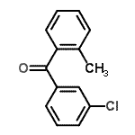 CAS#: 5621-69-2, (3-Chlorophenyl)(2-Methylphenyl)Methanone