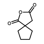 structure of CAS# 5623-90-5, 2-Oxaspiro[4.4]Nonane-1,3-Dione;1,3-Dioxo-2-oxaspiro[4.4]nonane;2-oxaspiro[4.4]nonane-1,3-dione;2-Oxa-spiro[4.4]nonane-1,3-dione