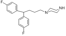 CAS#: 5631-35-6, 1-[4,4-Bis(4-Fluorophenyl)Butyl]Piperazine