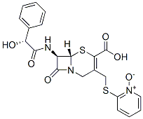 CAS#: 56369-20-1, 2-[[(7R)-7-[[(R)-2-Phenyl-2-Hydroxy-1-Oxoethyl]Amino]-4-Carboxycepham-3-En-3-Yl]Methylthio]Pyridine 1-Oxide