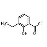 CAS#: 56394-92-4, 3-Ethyl-2-Hydroxybenzoyl Chloride