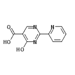 CAS#: 56406-45-2, 4-Oxo-2-(2-Pyridinyl)-1,4-Dihydro-5-Pyrimidinecarboxylic Acid