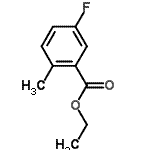 CAS 登录号：56427-66-8， 乙基5-氟-2-甲基苯甲酸酯