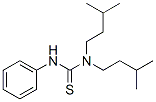 CAS 登录号：56438-21-2， N,N-二(3-甲基丁基)-N'-苯基硫脲
