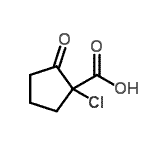 CAS 登录号：56447-19-9， 1-氯-2-氧代环戊烷羧酸