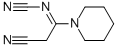 CAS 登录号：56488-00-7， 1-[2-氰基-1-(氰基亚氨基)乙基]哌啶
