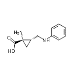 CAS#: 565237-95-8, (1S,2S)-1-Amino-2-(Anilinomethyl)Cyclopropanecarboxylic Acid
