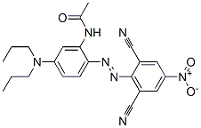 CAS#: 56532-53-7, N-[2-[(2,6-Dicyano-4-Nitrophenyl)Azo]-5-(Dipropylamino)Phenyl]-Acetamide
