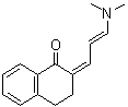 CAS 登录号：56567-56-7， (2Z)-2-[(2E)-3-(二甲基氨基)-2-丙烯-1-亚基]-3,4-二氢-1(2H)-萘酮