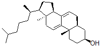 CAS 登录号：566-96-1， 5alpha-胆甾-7,9(11)-二烯-3beta-醇