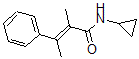 CAS#: 56604-88-7, N-Cyclopropyl-alpha,beta-Dimethylcinnamamide