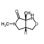 CAS#: 566155-33-7, (3aR,6aR)-5,6A-Dimethylhexahydro-6H-Pyrrolo[3,4-c][1,2]Oxazol-6-One