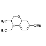 CAS#: 566158-23-4, 4-Ethyl-3-Methyl-3,4-Dihydro-2H-1,4-Benzoxazine-7-Carbonitrile