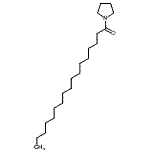 CAS#: 56630-54-7, 1-(1-Pyrrolidinyl)-1-Heptadecanone