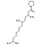 CAS#: 56630-60-5, 3,6,13-Trimethyl-1-(1-Pyrrolidinyl)-1-Tetradecanone