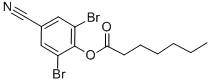 CAS 登录号：56634-95-8， 2,6-二溴-4-氰基苯基庚酸酯