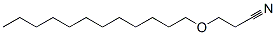 CAS 登录号：56637-94-6， 3-(十二烷氧基)丙腈