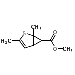 CAS#: 56666-52-5, Methyl 1,3-Dimethyl-2-Thiabicyclo[3.1.0]Hex-3-Ene-6-Carboxylate