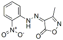 CAS#: 5669-80-7, 3-Methyl-4-[2-(2-Nitrophenyl)Hydrazono]Isoxazole-5(4H)-One