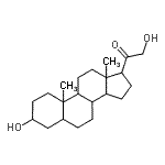 CAS#: 567-01-1, 3,21-Dihydroxypregnan-20-One