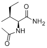 CAS 登录号：56711-06-9， (2S,3S)-2-(乙酰氨基)-3-甲基-戊酰胺