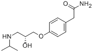 CAS 登录号：56715-13-0， (+)-4-[2-羟基-3-[(1-甲基乙基)-氨基]丙氧基]苯乙酰胺